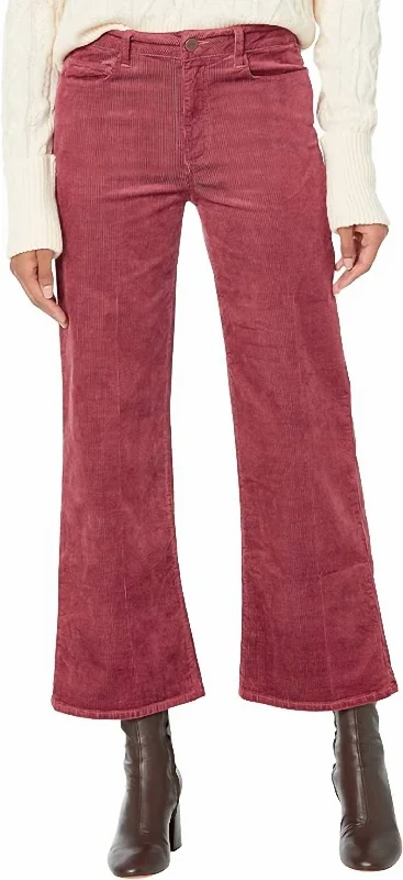 Leenah Ankle Jeans In Dusted Berry Women's Professional Garments