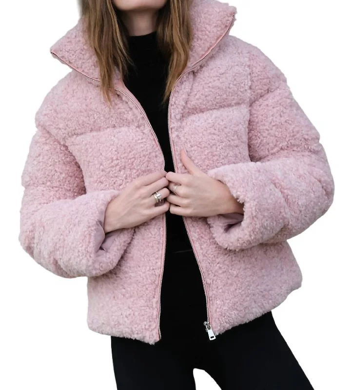 Missy Down Puffer Jacket In Pink Women's Clothing for Every Season and Trend