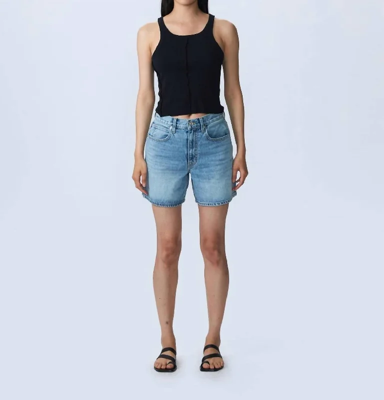 Walker Denim Short In Heartache Women's Party Clothes