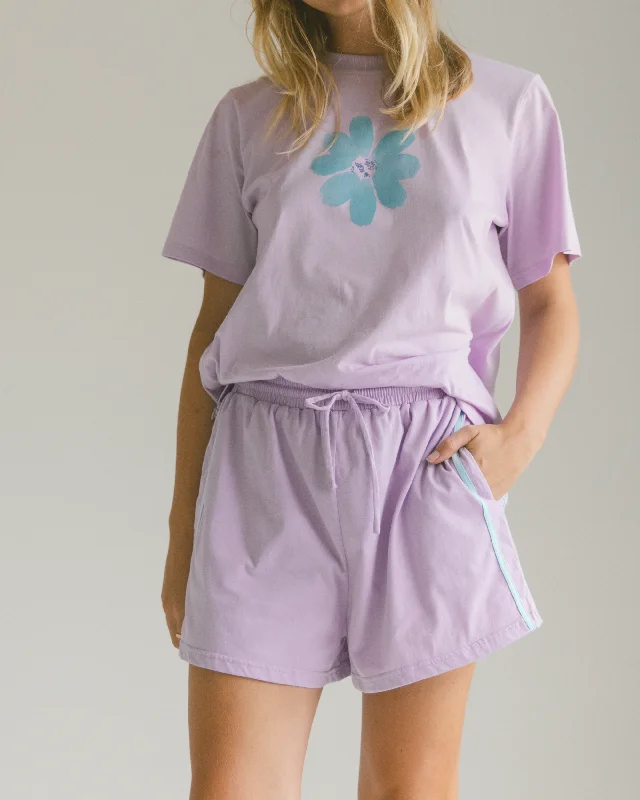 Essentials Shorts | Purple & Blue Casual Dresses for Women