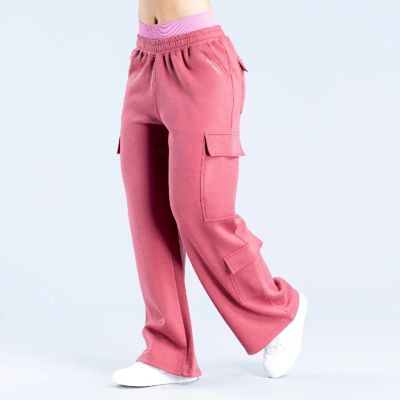 Lanyi Edit Wide Leg Cargo Joggers Women's Vintage Clothes