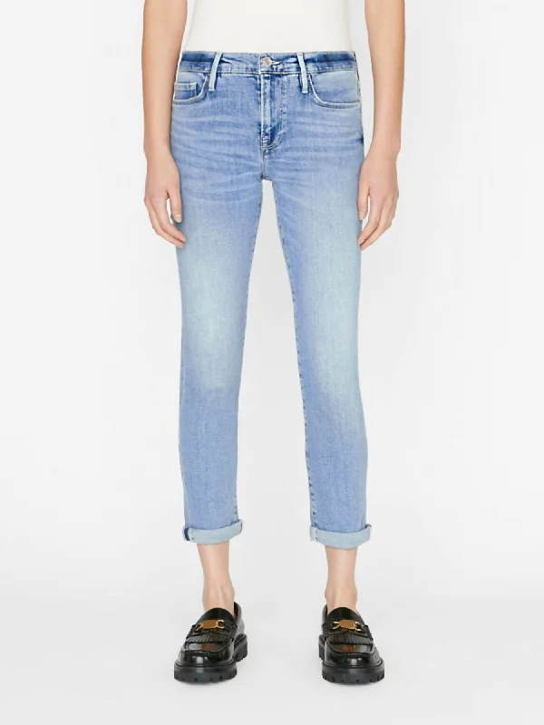 Le Garcon Jeans In Galeston Comfortable Women's Clothing