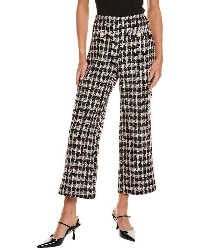 Alexia Admor Jayden Wide Leg Tweed Pant Sale On Clothing