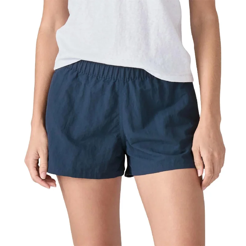 Women's Barely Baggies Shorts In Tide Blue Women's Wedding Apparel