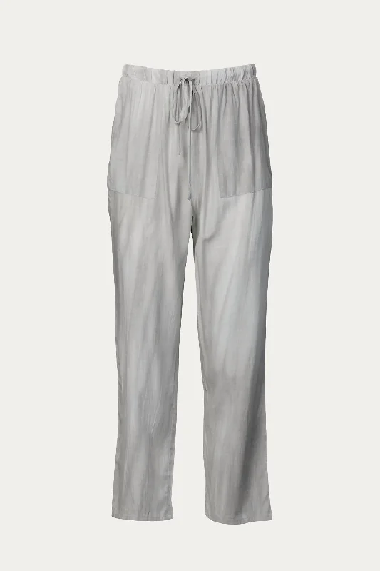 Mystic Haze Drawstring Pant In Grey Affordable Fashion Clothing For Women