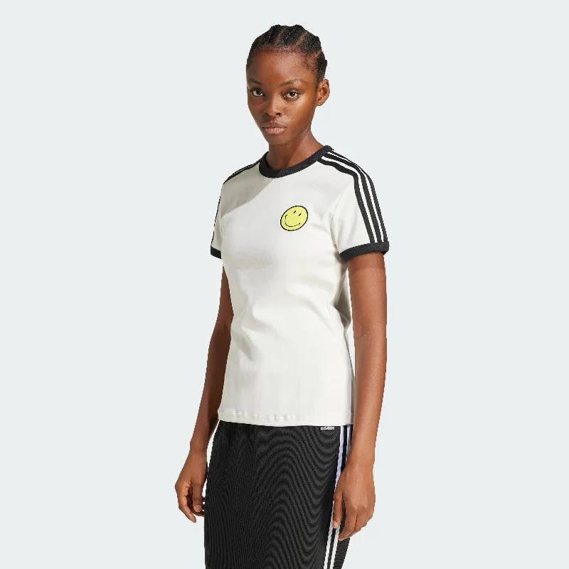 Women's adidas Smiley Cali Tee Women's Elegant Evening Outfit