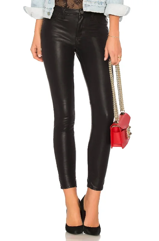 Spoiler Alert Coated Denim In Black Best Online Clothing Boutiques