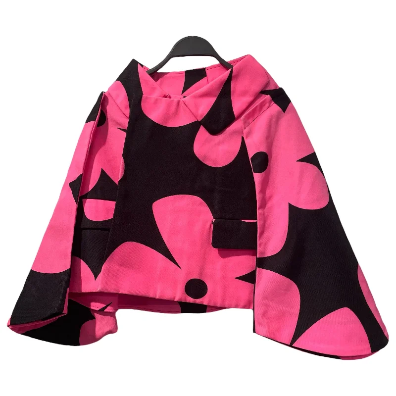 COMME des GARCONS/Jacket/S/Pink/Nylon/All Over Print/GI-J002 Women's Date Night Outfit