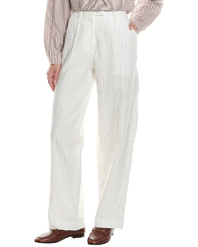 rag & bone Newman Linen-Blend Pant Shop Ladies Clothes