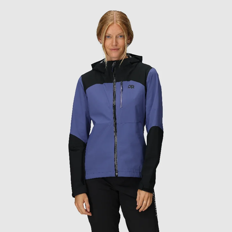 Women's Freewheel MTB Stretch Rain Jacket Women's Trendy Clothes