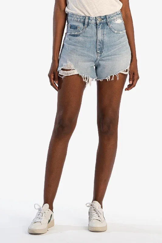 Jane High Rise Long Short In Noteworthy W/new Vintage Base Wash Exclusive Online Sale