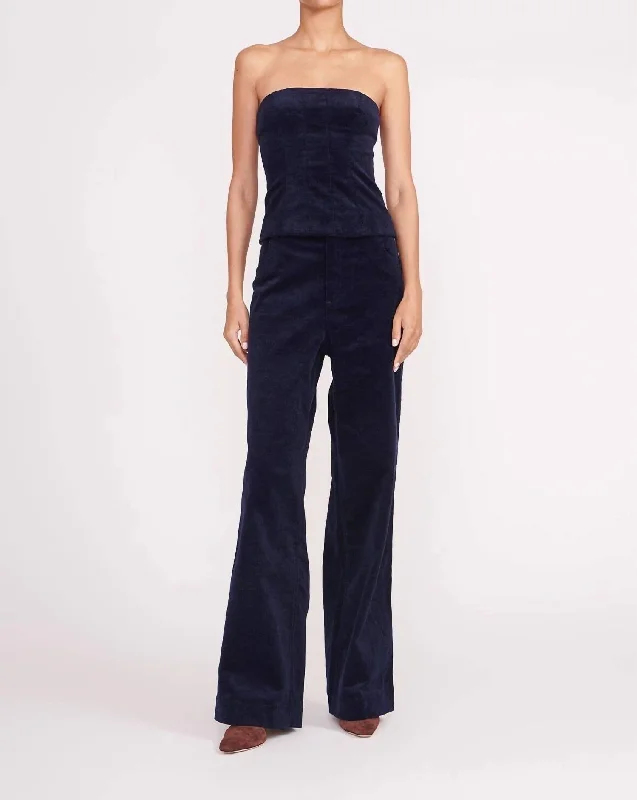 Grayson Pant In Navy Women's High-Fashion Clothes