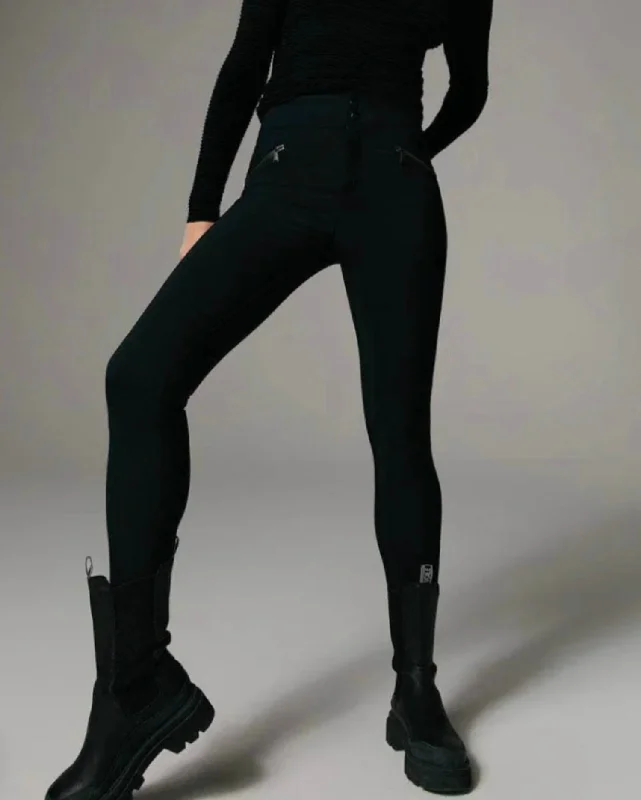 Geneva Pant In Black Women's Layered Outfit