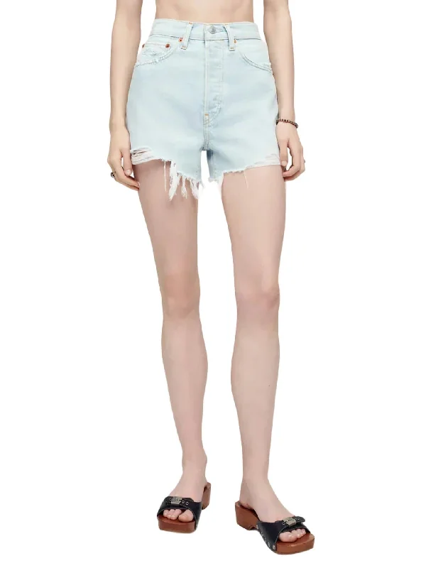 50's Cutoff Shorts In Light Raf Women Clothes