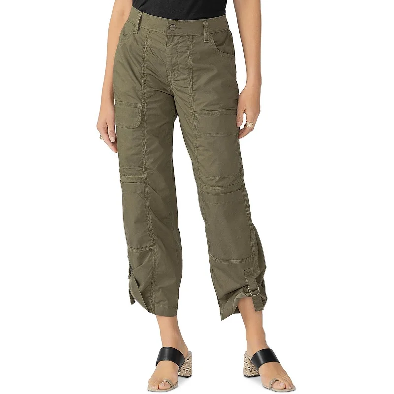 Womens Pocket Cotton Cargo Pants Women's Functional Outdoor Garments