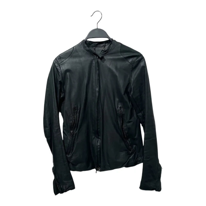 Sisii/Leather Jkt/Leather/BLK/ Casual Apparel For Women