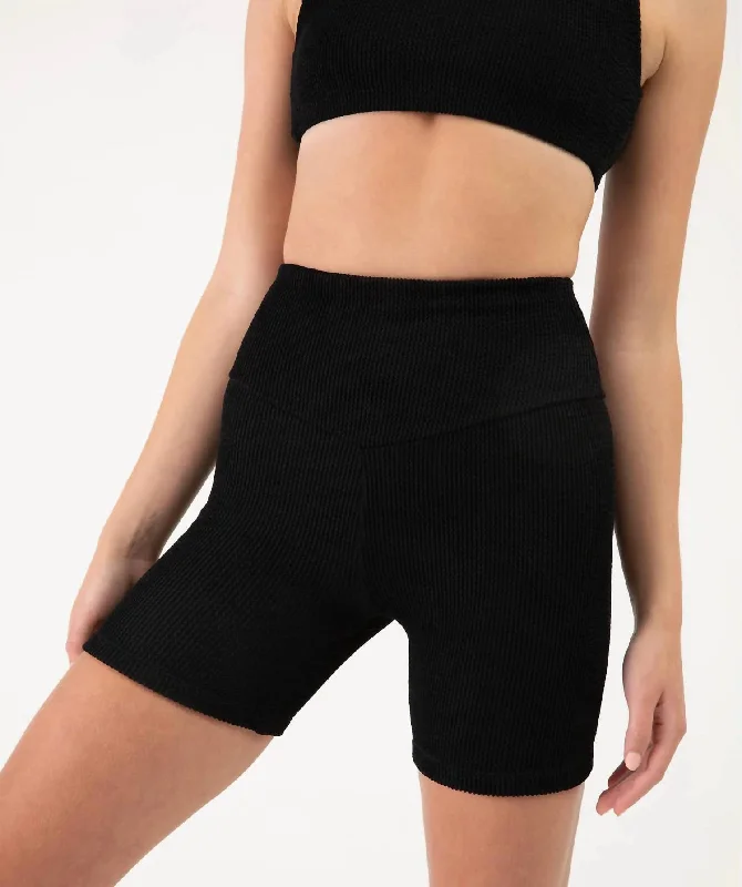 Women's High Waisted 5” Biker Shorts In Graphite Flash Sales This Week