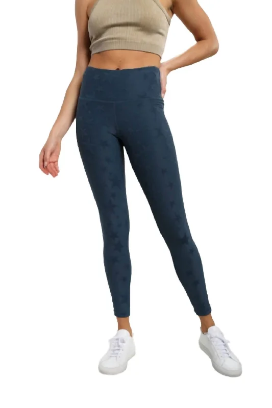 Seeing Stars High Waist Leggings In Midnight Navy Comfortable Outfit For Women