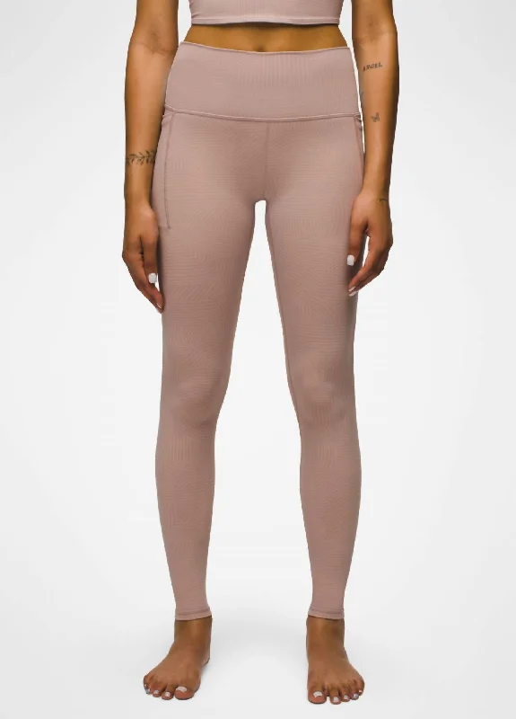 Luxara Pocket Legging In Willow Linea Stylish Women's Outfit