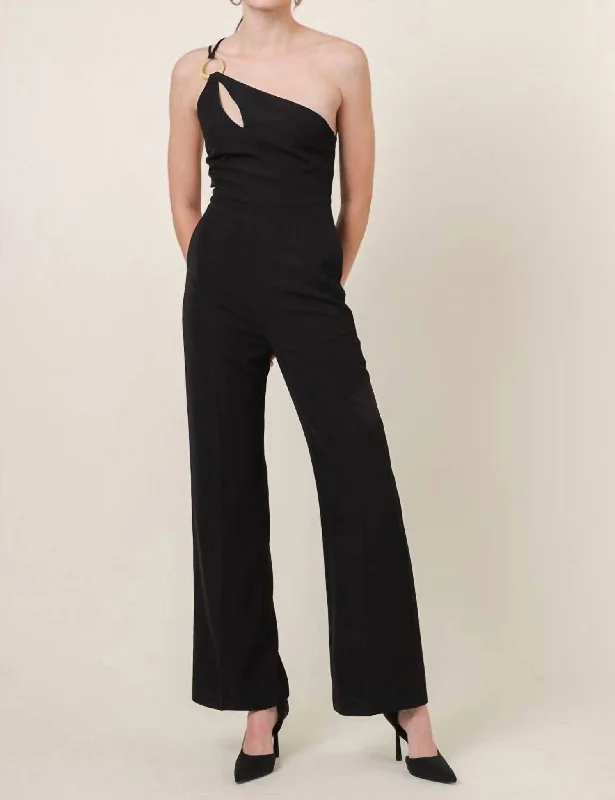 Vaughn Jumpsuit In Black Fashion-forward Women's Wear