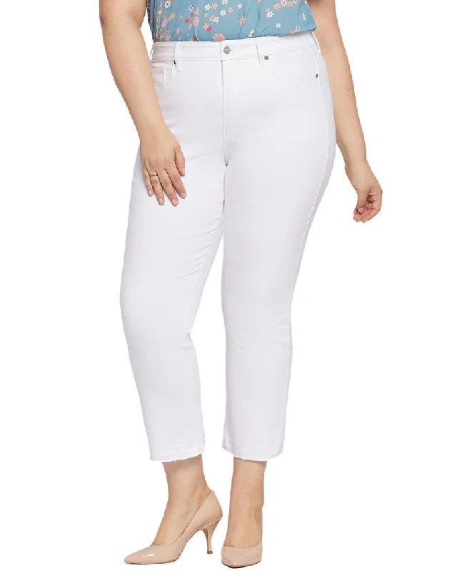 NYDJ Marilyn Optic White Straight Leg Jean New Arrival Discounts