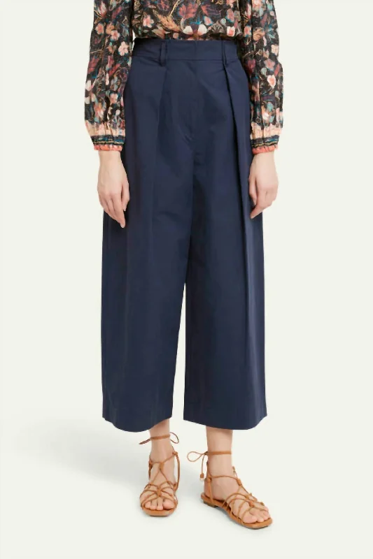 Emery Pants In Midnight Blue Women's Resort Apparel