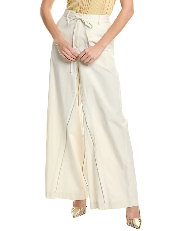 Helmut Lang Wide Leg Pant Chic Women's Outfit Ideas