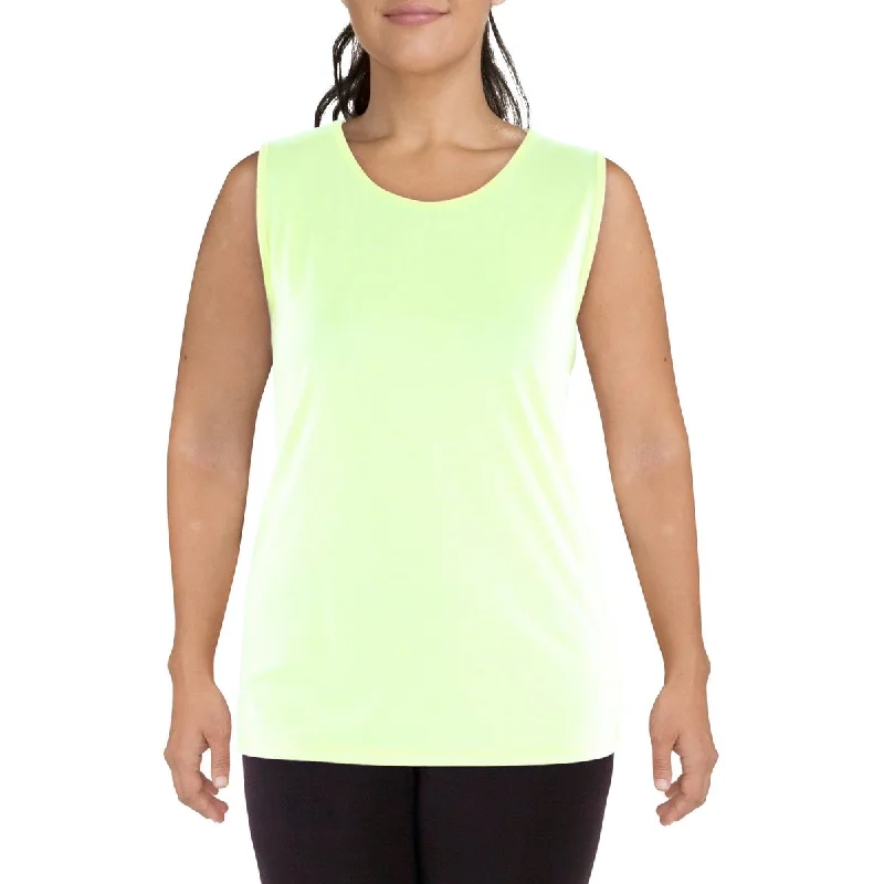 Plus Womens Fitness Running Tank Top Stylish Women's Outfit