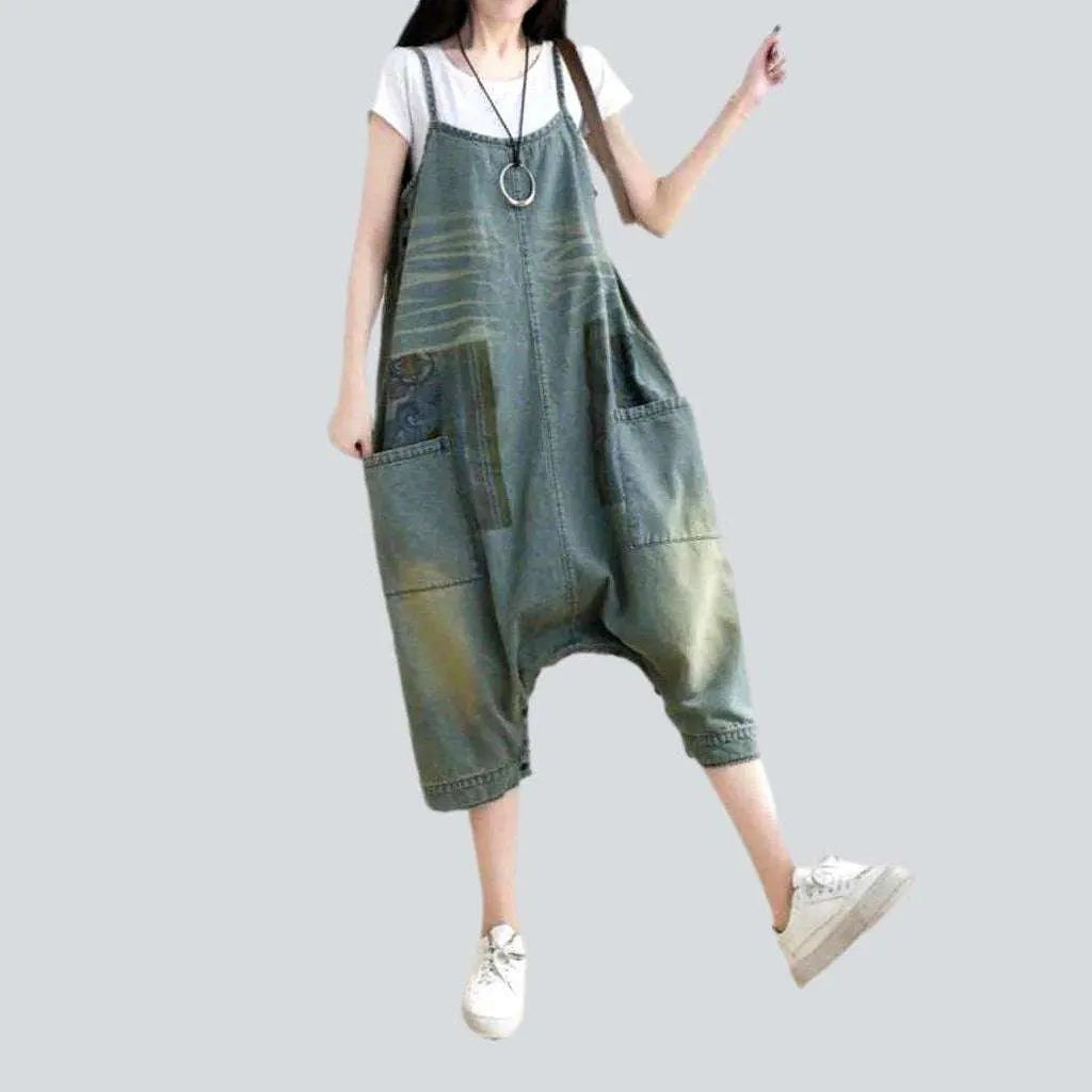 Stylish vintage overall jeans for women Unique Women's Fashion Pieces