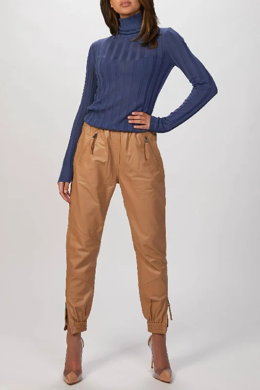 Talca Pant In Camel Women's Party Clothes