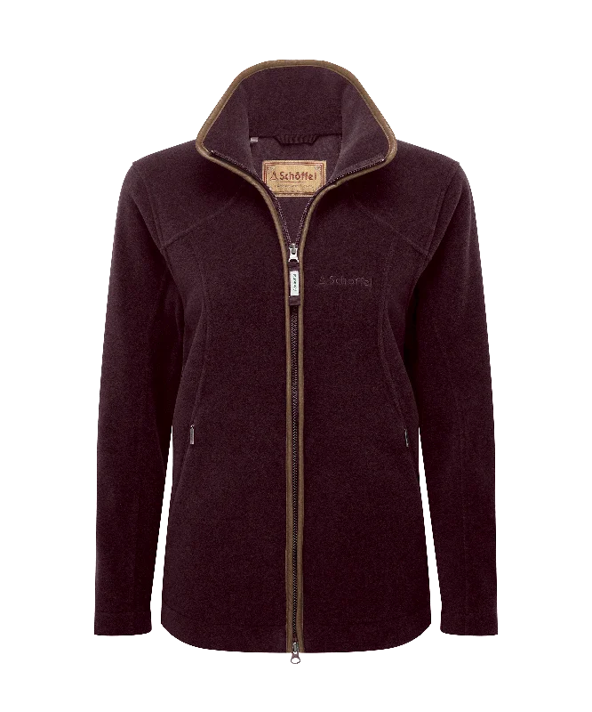 Burley Fleece Jacket - Port Women's Functional Outdoor Garments