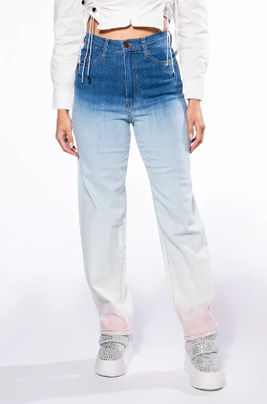 BROOKLYNNE OMBRE HIGH RISE JEANS Modern Women's Wardrobe Essentials