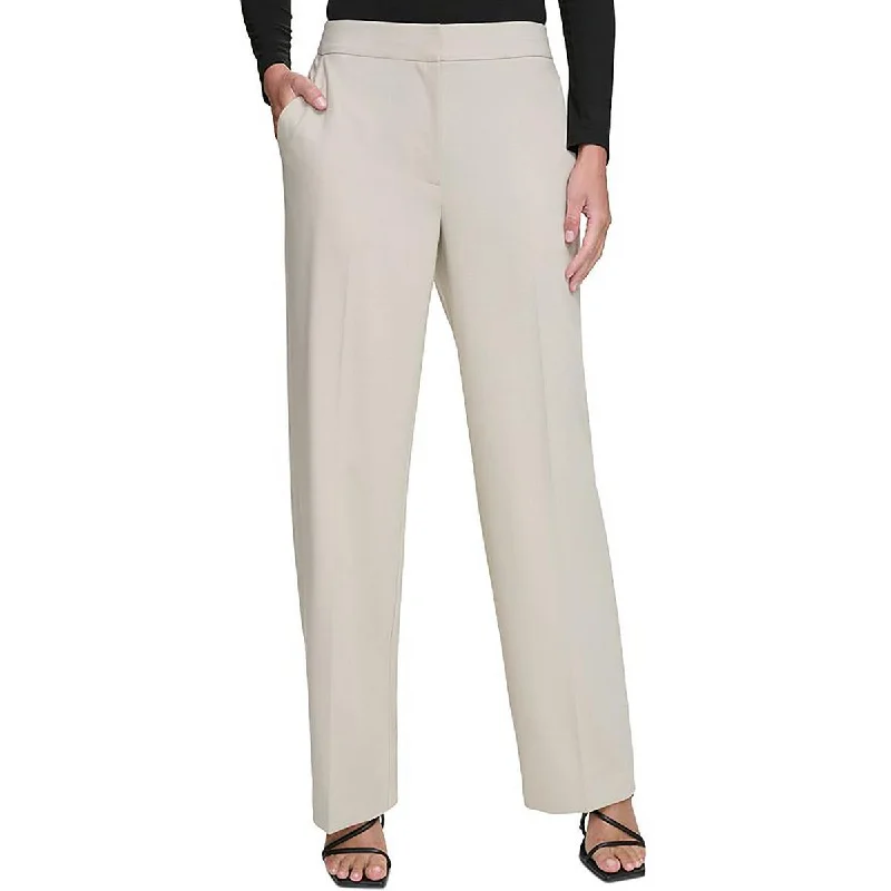 Womens Mid Rise Work Dress Pants Women's Attire